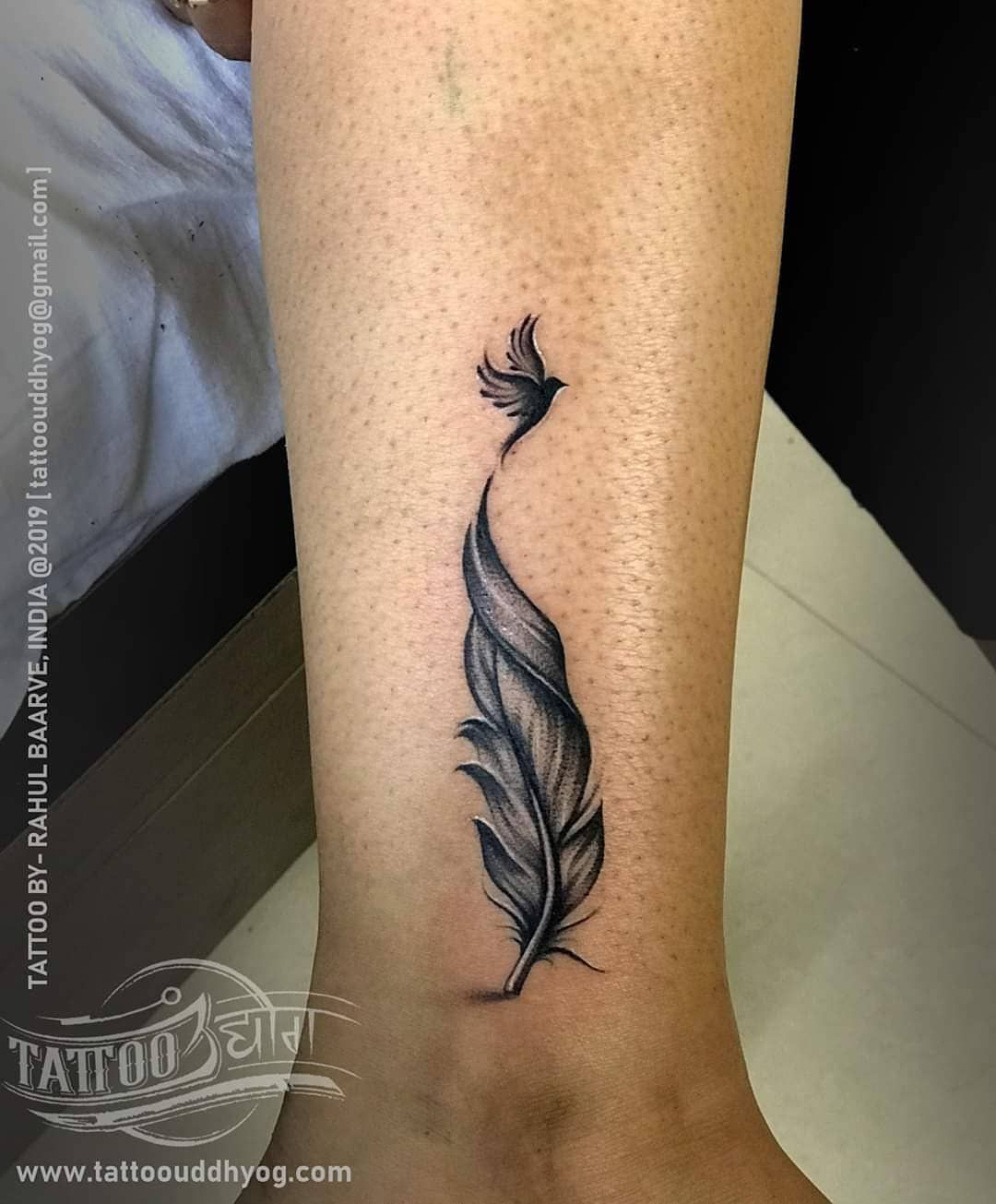 101 Amazing Feather Tattoo Designs You Need To See! | Outsons | Men's Fashion Tips And Style Guide For 2020