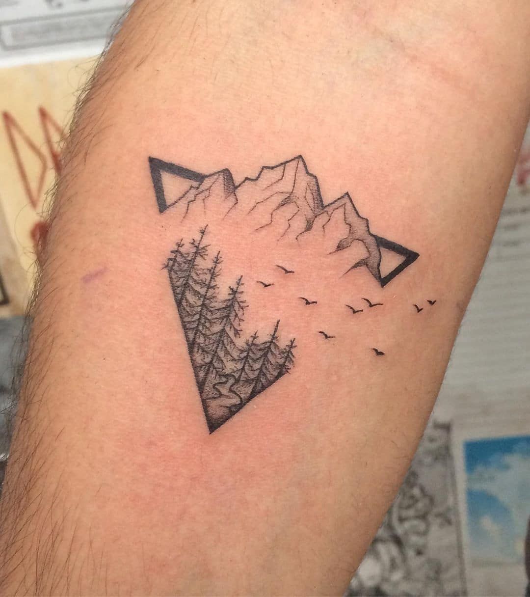 101 Amazing Mountain Tattoo Ideas You Need To See!