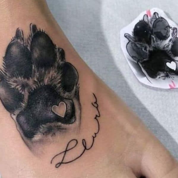 101 Best Dog Tattoo Ideas That Show Your Dog Love - Fidose of Reality
