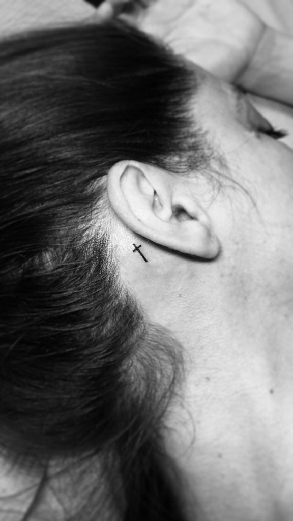 11 Behind-the-Ear Tattoos That Are Too Cute to Hide