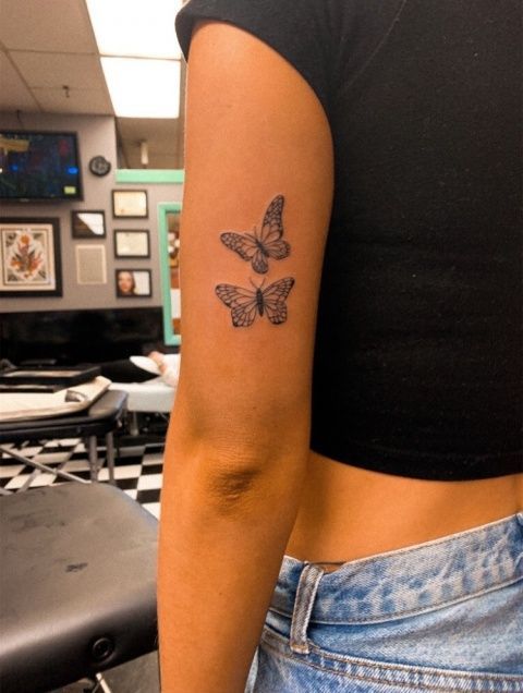 12 Gorgeous Butterfly Tattoo Positions You Will Indeed Love