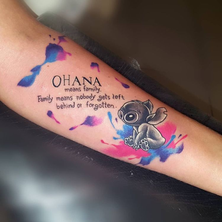 Ohana Tattoo - ein herrliches Symbol von Familie und Freundschaft