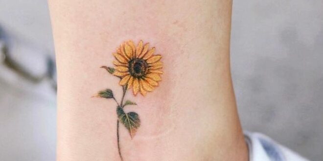 Celebrate the Beauty of Nature with these Inspirational Sunflower Tattoos - KickAss Things