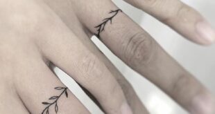 26 Sweet Wedding Ring Tattoo Ideas
