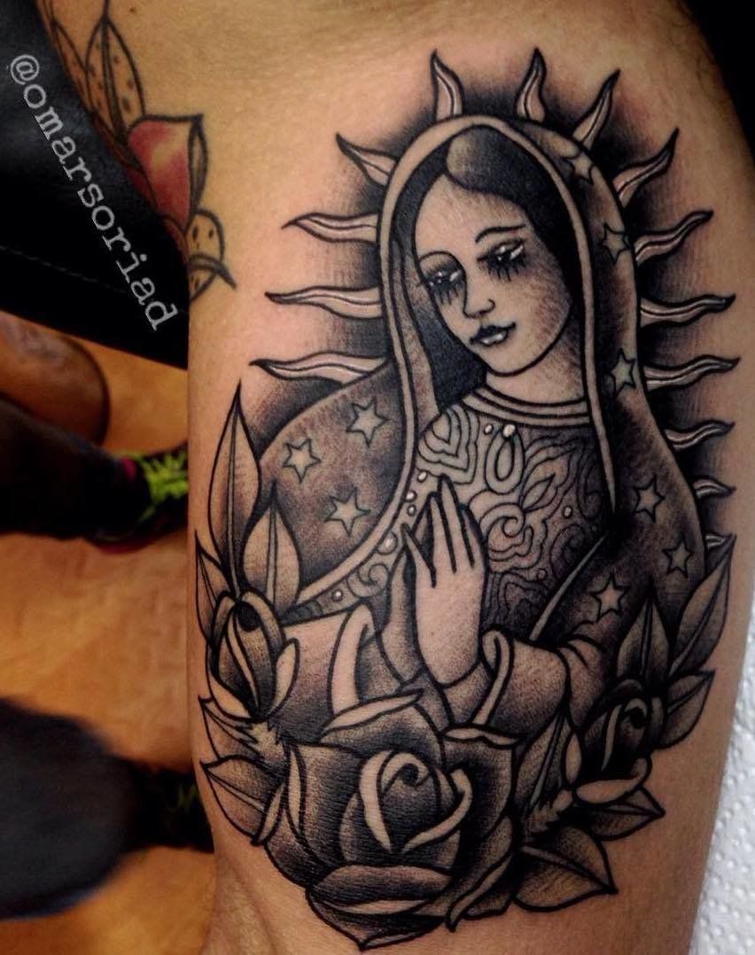 40 Virgen de Guadalupe tattoos that take devotion to a whole other level