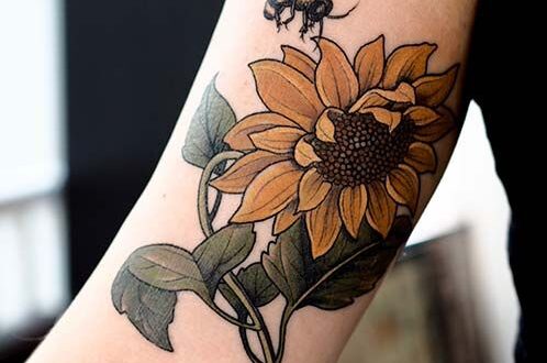 41 Cute Bumble Bee Tattoo Ideas for Girls | Page 2 of 4 | StayGlam