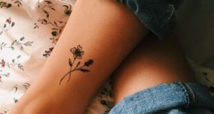 45 modèle de tatouage de petites fleurs #meaningfultattoos