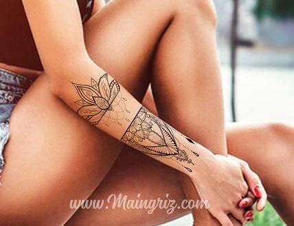 Half sleeve Mandala - tattoo design download #1