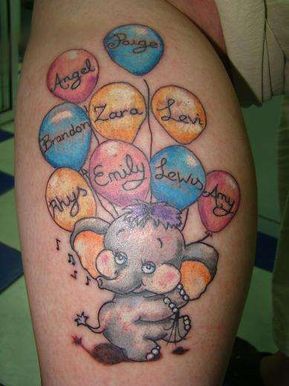 Tattoo ideas to represent multiple grandchildren? | Yahoo Answers