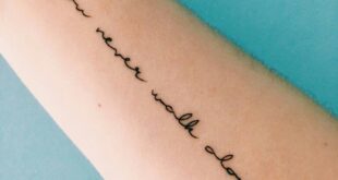 Tattoo inspirada no BTS ❤ -you never walk alone~
