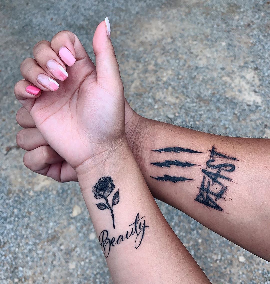 UPDATED: 44 Beauty and the Beast Tattoos (Updated Feb 2020)