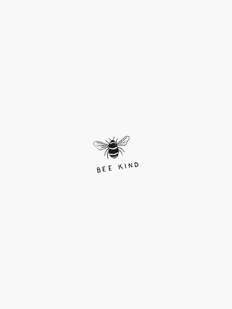 'bee kind' Sticker by stickersnstuff