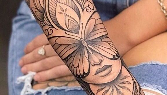 tattoo ideas female arm unique
